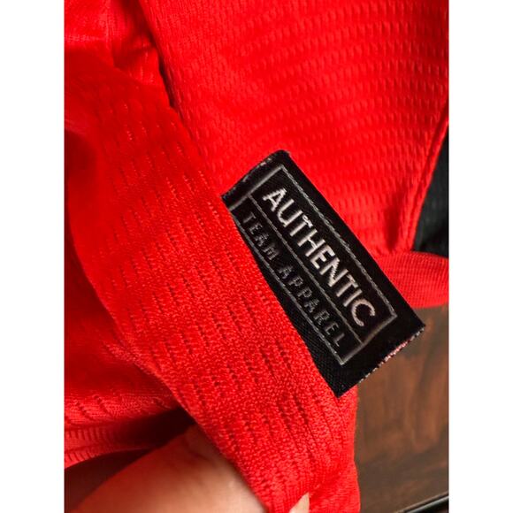 Texas Tech Red Raiders Nike Team 2005 Center‎ Logo Sideline LS Red Black Small - Picture 7 of 12